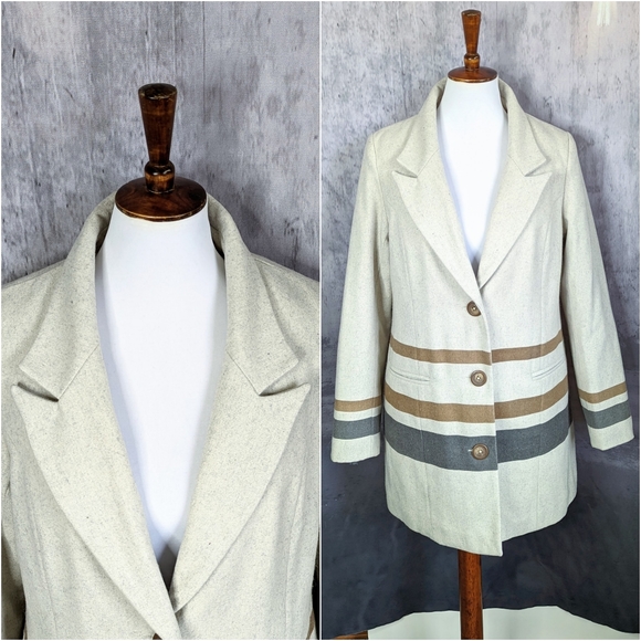 Anthropologie Gentle Fawn Storm Coat, size Large, multi color, faux fur - Picture 8 of 16